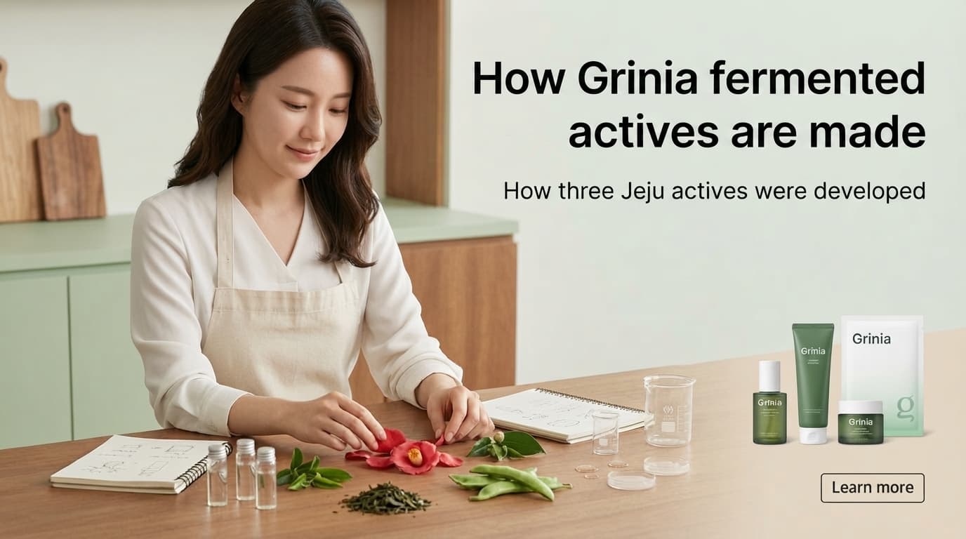Ad banner featuring the chosen brand model